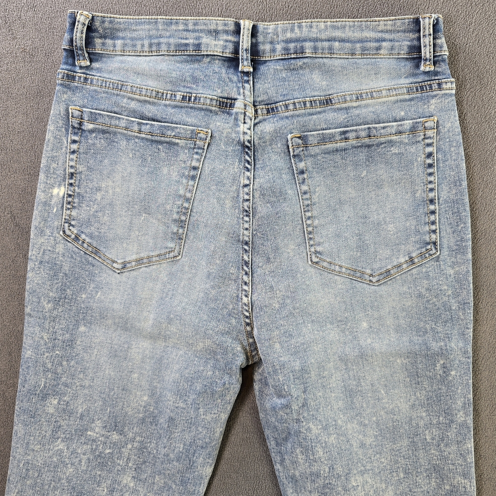 Tractr Faded Blue Ankle Jeans - Picture 13 of 14